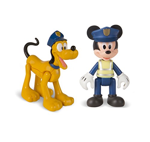 Figura de Ação DISNEY CLASSIC Mickey Mouse Police Officer IMC Toys - Brinquedos - figura, ação, mickey mouse, polícia, veículo
