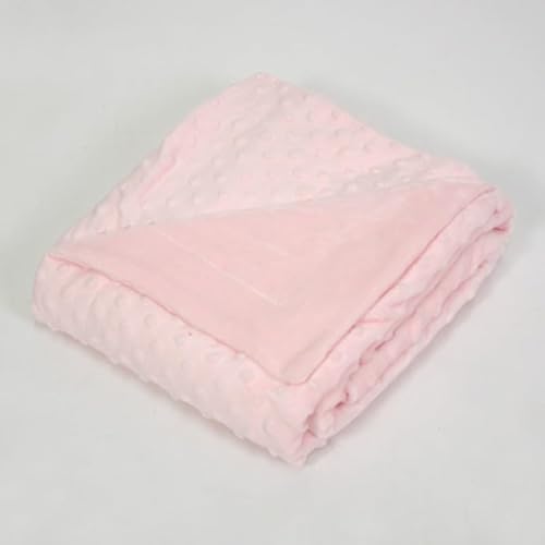 Cobertor para Berço de Viagem 10xdiez Rosa Bubble 10XDIEZ - Cobertores - berço, viagem, rosa, bubble