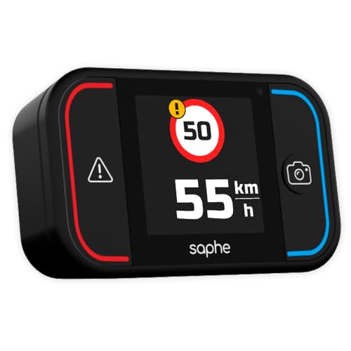 Avisos de Velocidade SAPHENA Drive Pro (Bluetooth - Preto) YYONGAO - Segurança e proteção para veículos - bluetooth, preto