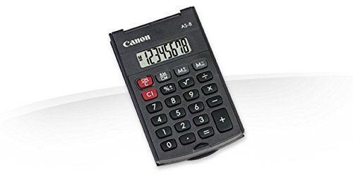 Calcular com caneta CANON AS-8 (Branco) Canon - Calculadoras - calculadora, caneta, 8 dígitos, lcd