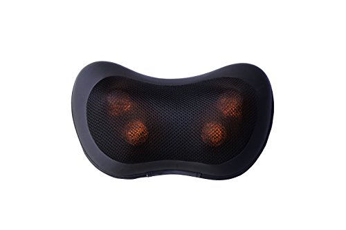 Almofada Massajadora SHIATSU (Multizonas - Preto) Peanut - Cuidados pessoais - multizona, preto