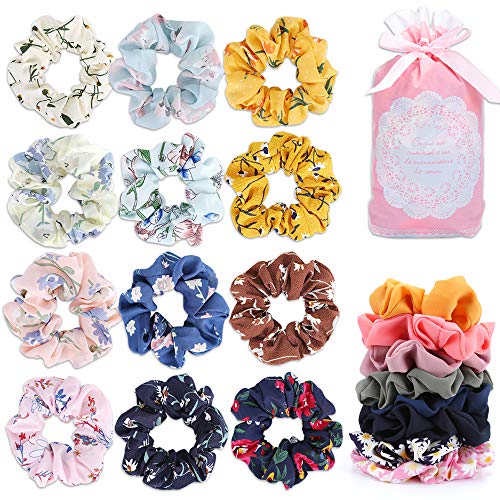 Mosotech Scrunchies 20Pcs Elástico Gás Colorido MOSOTECH - Banho e corpo - elástico, gás, colorido
