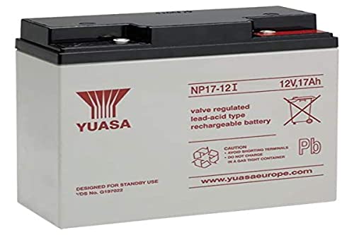 Bateria Recarregável YUASA NP17-12I (12 V - 7 Ah) Yuasa - Baterias - 12 v, 7 ah, sealed lead acid
