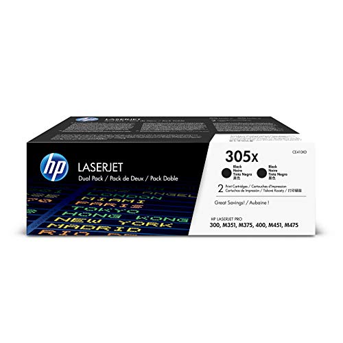 Toner HP LaserJet Original 305X - Preto (CE410A) HP - Cartuchos de toner e jato de tinta - toner, hp laserjet original, 305x, preto, ce410a