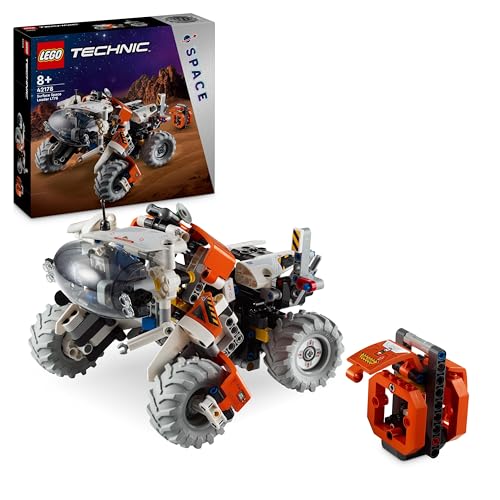 LEGO Technic - Carga Espacial de Superfície LT78 (Idade Mínima: 8) LEGO - Brinquedos de conjunto de construção - carga espacial, grua, esclusa de ar, 8 anos