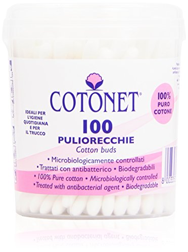 Cotonete 100% Puro Algodão 100 Unidades COTONET Cotonet - Banho e corpo - algodão, 100 unidades
