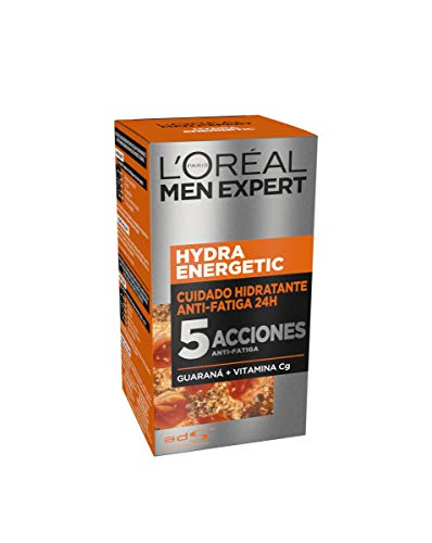 Creme de Rosto L'OREAL Men Expert Hydra Energetic (50 ml) L'OREAL PARIS - Loção e hidratante - hidratante, anti-olheiras, antirugas, 50 ml