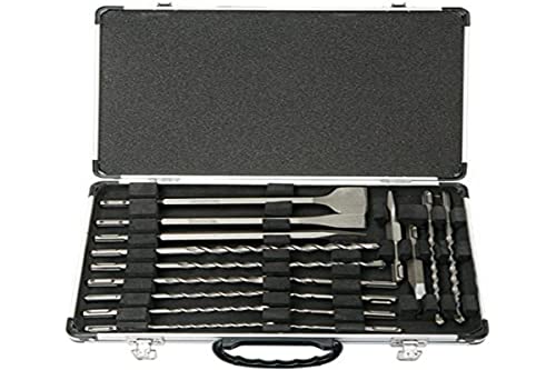 Conjunto de Brocas MAKITA (18 peças) (Recondicionado Como Novo) Makita - Acessórios para brocas e parafusadeiras - brocas, 18 peças, aço inoxidável, sds plus