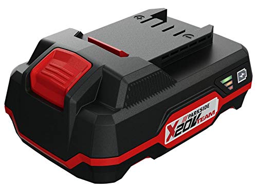 Parkside Prta 20 Li A1 Cortador de Relva a Bateria Grizzly - Baterias para equipamento de energia exterior - bateria recarregável, ião-lítio, 2000 mAh, preto azul