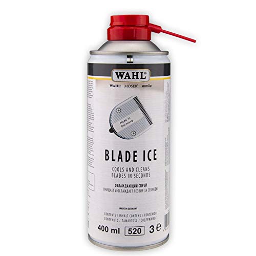 Spray de Limpeza para Tondeuses WAHL Blade Ice WAHL - Barbear e cabelo - limpeza, tesouras, lubrificação, proteção