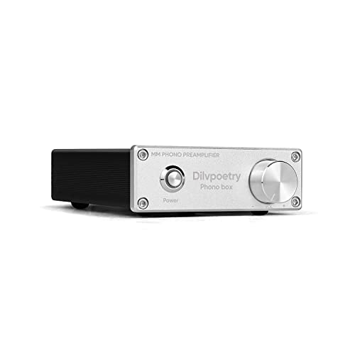 Dilvo Poetry Phonobox Mini Amplificador de Vinilo Dilvpoetry - Componentes de áudio - mini, amplificador, vinil, 2 entradas, saída rca