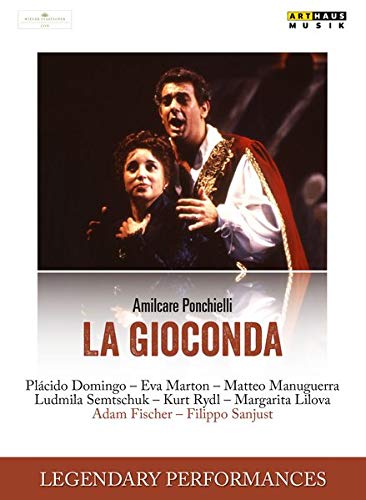 DVD La Gioconda - Opera De Vienna 1986 (Edição em Espanhol) Arthaus Musik - Dvds e vídeos - dvd, gioconda, opera de vienna, 1986, edição em espanhol