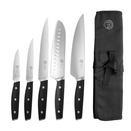 Conjunto de Facas de Cozinha MASTER CHEF (Aço Inoxidável - 15.2 cm) Masterchef - Facas de cozinha - aço inoxidável, 15.2 cm, design moderno