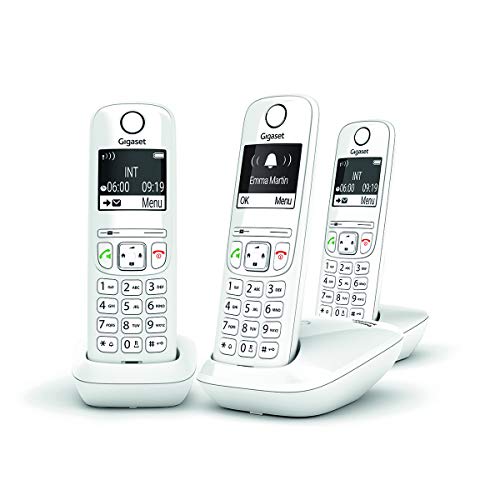 Telefone sem fio GIGASET AS690 Trio Branco Gigaset - Acessórios para telemóveis - sem fio, trio, branco
