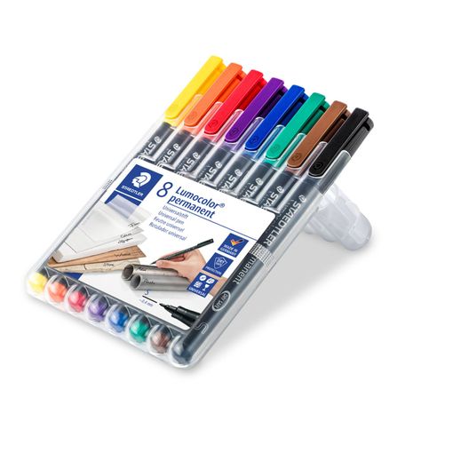 Marcadores STAEDTLER Triplus Fineliner (Pack de 8) Staedtler - Marcadores e marcadores de texto - fineliner, escrita, desenho, tinta à base de água