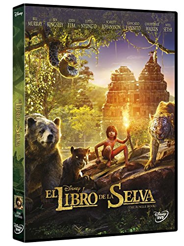 Blu-Ray El Libro De La Selva (Edição em Espanhol) Disney - Dvds e vídeos - Mowgli, selva, lobos, viagem
