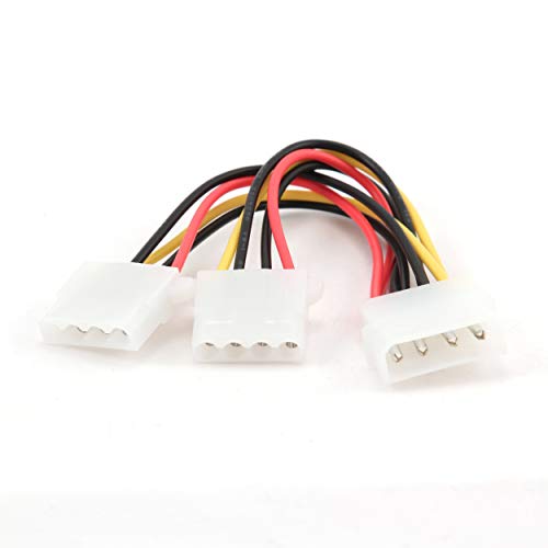 Cabo de Alimentação DIGITUS (Molex - 3 m - Preto) Gembird - Cabos de sistema e alimentação - molex, 3 m, preto, plug & play