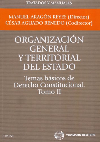 Livro Organización General Y Territorial Del Estado. Temas Básicos De D CIVITAS - Livros - organização, estatal, territorial