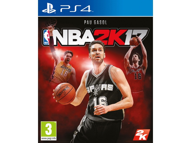 Jogo PS4 NBA 2K17 (M3 - Esportes - En) Sony - Software de jogos de vídeo - ps4, nba 2k17, esportes, atletas