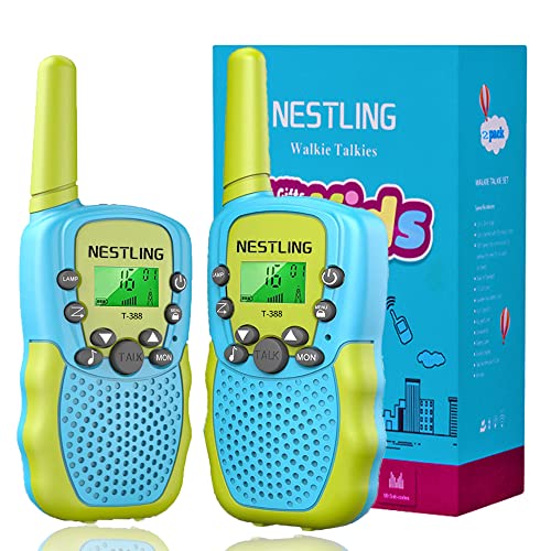 Walkie Talkies CUMPLEAÑERO 2 Pistas (Idade Mínima: 8 Anos) Shenzhen nestling Technology Co. Ltd. - Rádios bidirecionais - 2 canais, 3 milhas, 10 tons, bateria baixa
