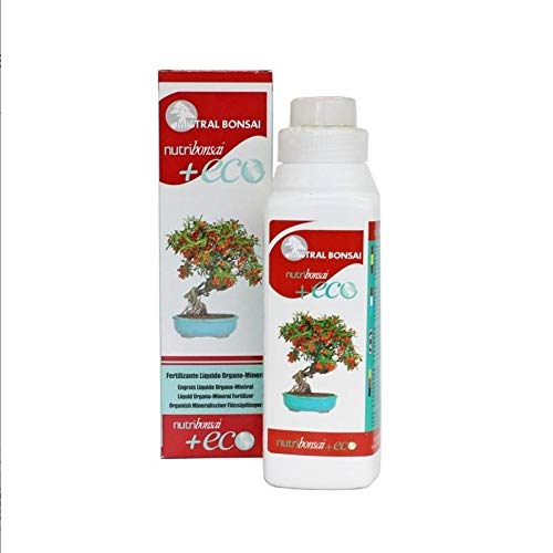 NutriBonsai Eco 250 Ml NUTRIBONSAI (Beleza, saúde e bem-estar) Planeta Huerto Bonsái - Adubos - fertilizante líquido, orgânico-mineral, equilibrado, desenvolvimento raízes