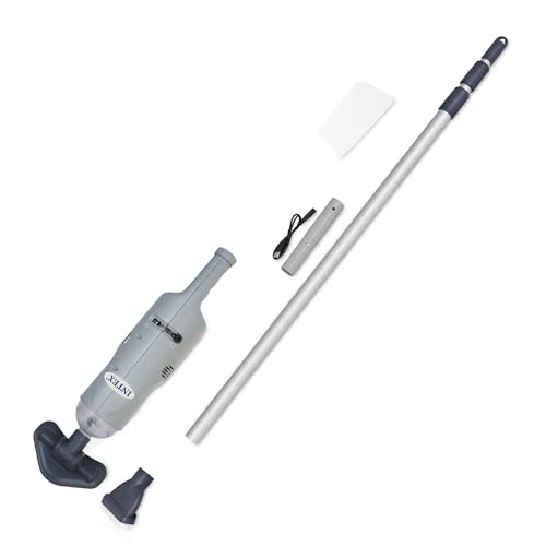 Aspirador de Piscinas INTEX 28620EP (Capacidade: 1.000 L) INTEX - Suprimentos de limpeza doméstica - 1000 L, 2 cabeças vassoura, usb, plástico ABS