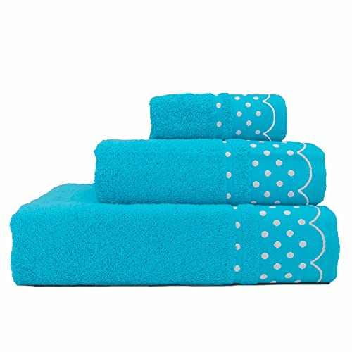 Conjunto de Toalhas de Banho BRIEBE Home briebe - Toalhas de banho e panos de limpeza - algodão rizo, 450g/m2, absorventes, duráveis