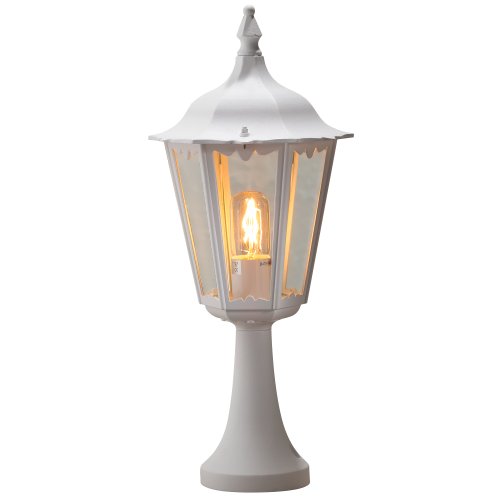 Candeeiro de Pé KONSTSMIDE Firenze (Branco - E27 - 1 x 100 W - Alumínio) Konstsmide - Iluminação de caminho na paisagem - candeeiro, pé, konstsmide, firenze, branco, e27, 100W, alumínio