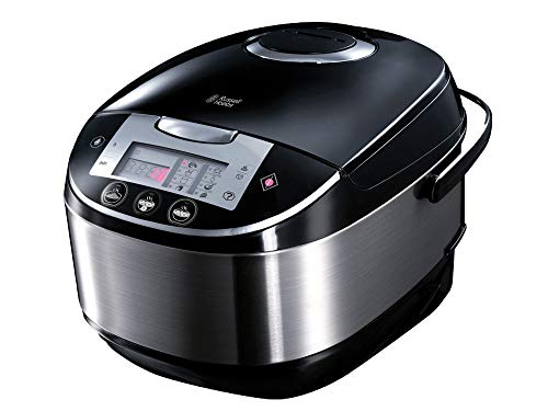 Russell Hobbs 21850-56 Panela de Pressão Preto Aço Inoxidável Russell Hobbs - Panelas elétricas de cozimento lento - pressão, 5 l, aço inoxidável, preto