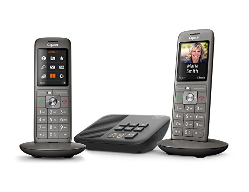 Telefone sem fio GIGASET CL660A Duo Preto, cinzento Gigaset - Telefonia - sem fio, duo, preto, cinzento