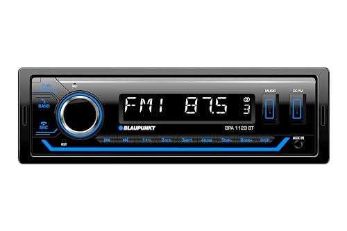 Autorrádio BLAUPUNKT BPA1123BT (Bluetooth - 1 USB) Blaupunkt - Áudio - bluetooth, usb, lcd, sintonizador fm