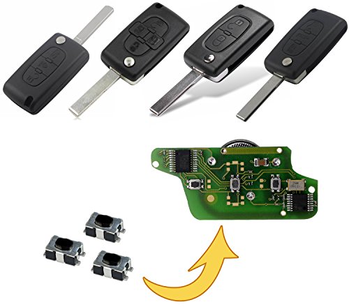 Chaves de ignição MYSHOPX Micro (3 unidades) myshopx - Interruptores elétricos - ignição, micro, 3 unidades