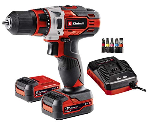 Aparafusadora de Impacto EINHELL TE-CD 12/1 Li Einhell - Berbequins elétricos portáteis - aparafusadora, impacto, einhell, te-cd 12/1 li