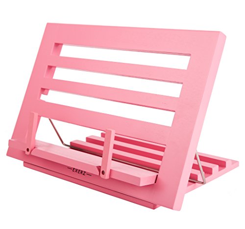 Suporte Livro de Cozinha EXERZ 3D Castanho Exerz - Suportes e descansos para livros - livro, cozinha, suporte