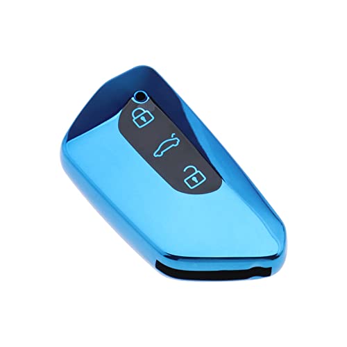 Capa para Chave de Carro EMSEA em Azul (VW Golf 8 - Skoda Octavia) EMSea - Peças de reposição para telemóveis - azul, VW Golf 8, skoda octavia