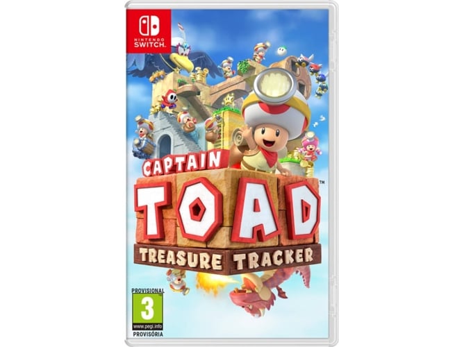 Jogo Nintendo Switch Captain Toad: Treasure Tracker (Inglês - Digital) Nintendo - Software de jogos de vídeo - nintendo switch, puzzle, aventura, digital