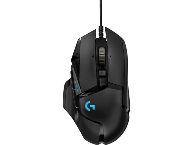 Rato Gaming Logitech G502 Hero - Preto (Acessório Informática e Tel.) Logitech - Ratos e trackballs - gaming, logitech g502 hero, preto, rato