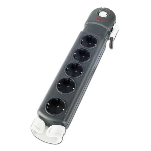 APC Essential SurgeArrest 5 (1 PLC Compatible) outlets 230V Germany APC - Filtros de linha e supressores de surtos - 903 J, 5 saídas, 230v, 10A