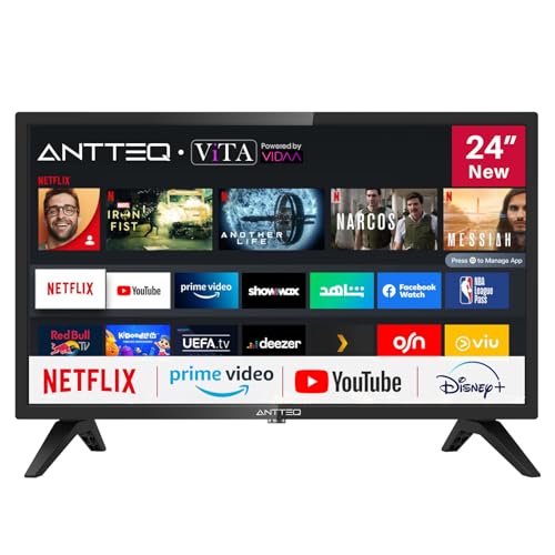 TV ANTTEQ AV24H3 (LED - 23.6'' - 60 cm - HD) HKC - Televisores - led, 23.6 polegadas, hd