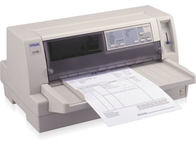 Impressora a Matriz de Pontos EPSON LQ-680Pro Epson - Impressoras, fotocopiadoras e máquinas de fax - matriz de pontos, 360 x 360 dpi, 413 cpm, 8 fontes incorporadas