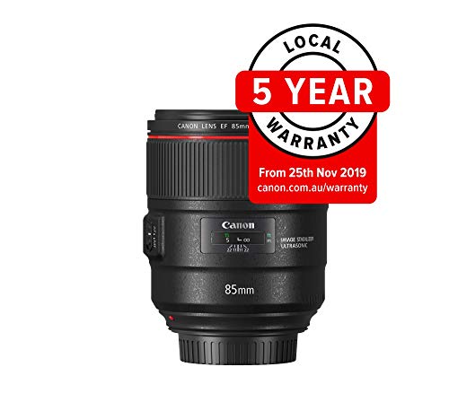 Objetiva CANON EF 85MM F/1.4L IS USM (Encaixe: Canon EF - Abertura: f/1.4 - f/22) Canon - Lentes de câmera - canon ef, 85mm f/1.4l is usm, telephoto lens, abertura mínima 1.4, distância de foco mais próxima 2.5 m