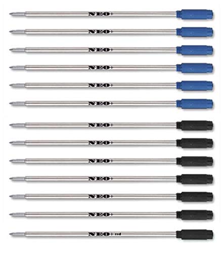 Recarga para Caneta CROSS 5 Peças (Multicor) NEO+ - Tinta e recargas de caneta - recarga, caneta, cross, multicor, escrita