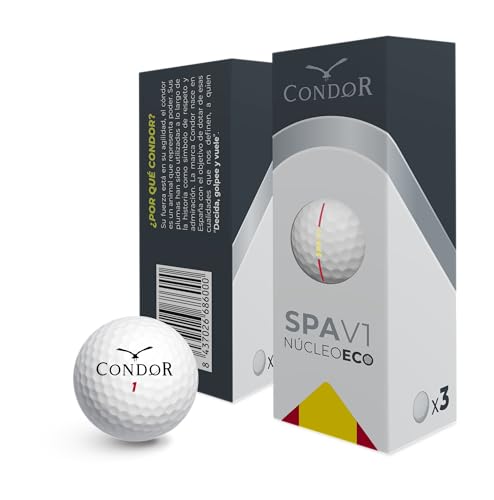 Condor Golf Spa V1 3 Unidades (Recondicionado Sinais de Uso) CONDOR - Bolas de golfe - v1, spas, recondicionado