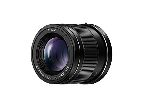 Objetiva LUMIX G Vario 42,5mm F1.7 ASPH. POWER O.I.S. Panasonic - Lentes de câmera - lentes telefoto, foco próximo 0.31m, estabilizador de imagens, abertura f1.7