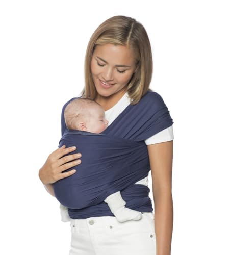 Mantilha para Bebé ERGOBABY Aura Wrap Indigo Ergobaby - Móveis para bebês e crianças pequenas - ergonômico, respirável, ultra macio, bolsa incorporada