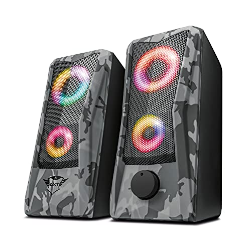 Trust Gxt 606 Javv Conjunto De Colunas 2.0 Canais 6 W Preto Cinzento Trust - Acessórios de computador - colunas, 2.0 canais, 6 w, preto cinzento