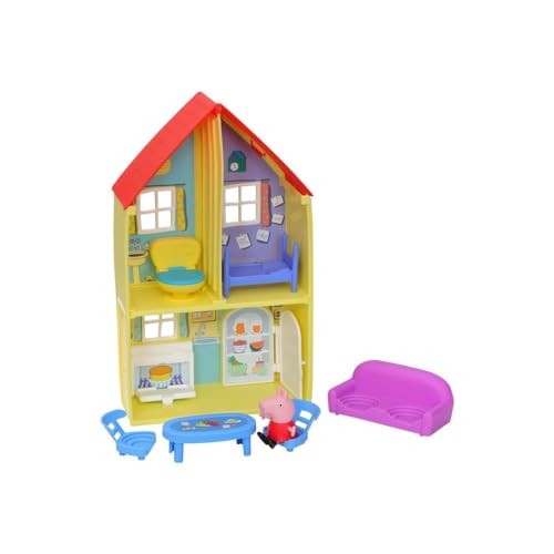 Figura de Ação PEPPA PIG Peppa's Family House (Idade Mínima Recomendada: 3 anos) Hasbro - Conjuntos de brinquedos - peppa pig, família, casa, quartos, brinquedo