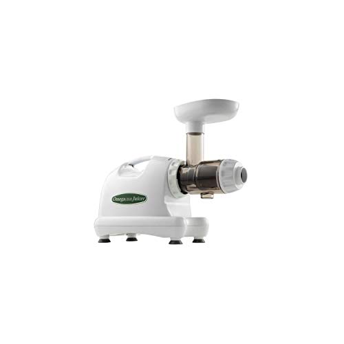 Espremedor Elétrico OMEGA 8224 Branco (Capacidade: 1 L) Omega - Centrifugadoras - 1 l, vidro, 180 W, 220-240 V
