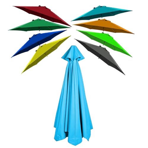 Toldo de Guarda-Sol para Jardim (Cinzento - Poliéster) HQMWDP - Móveis de exterior - jardim, cinzento, poliéster