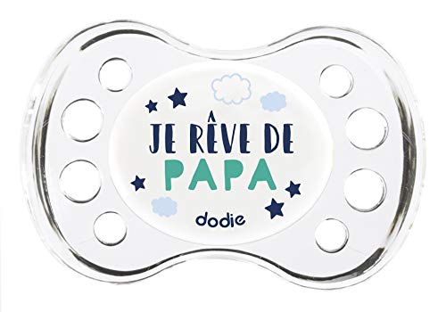 Chucha DODIE Silicone Duo Night I Dream A36 DODIE - Chupetas e mordedores - silicone, anatomica, dupla, anti-perda